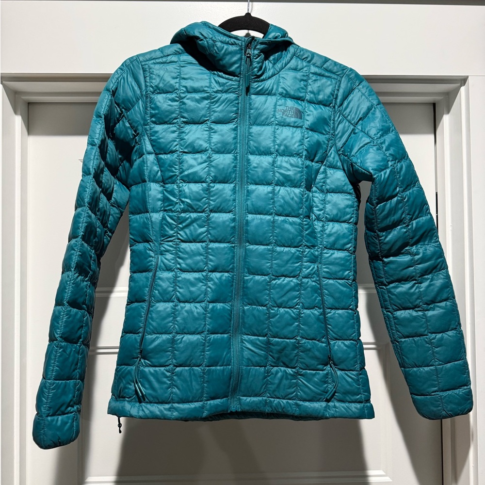 The North Face Women's Teal Puffer Jacket